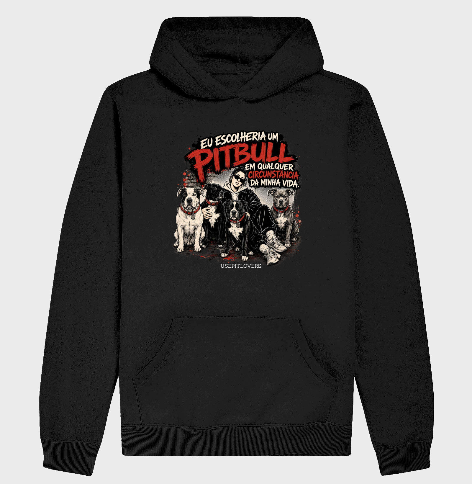 EU ESCOLHERIA UM PITBULL EM QUALQUER CIRCUNSTÂNCIA DA MINHA VIDA.