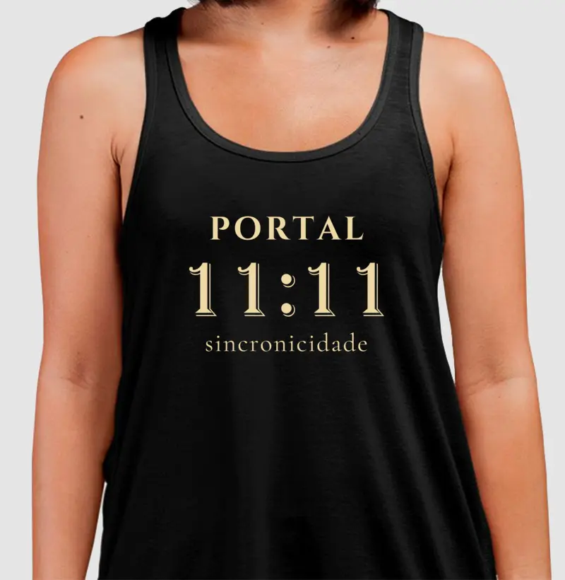 Portal 11:11 • Sincronicidade (regata)