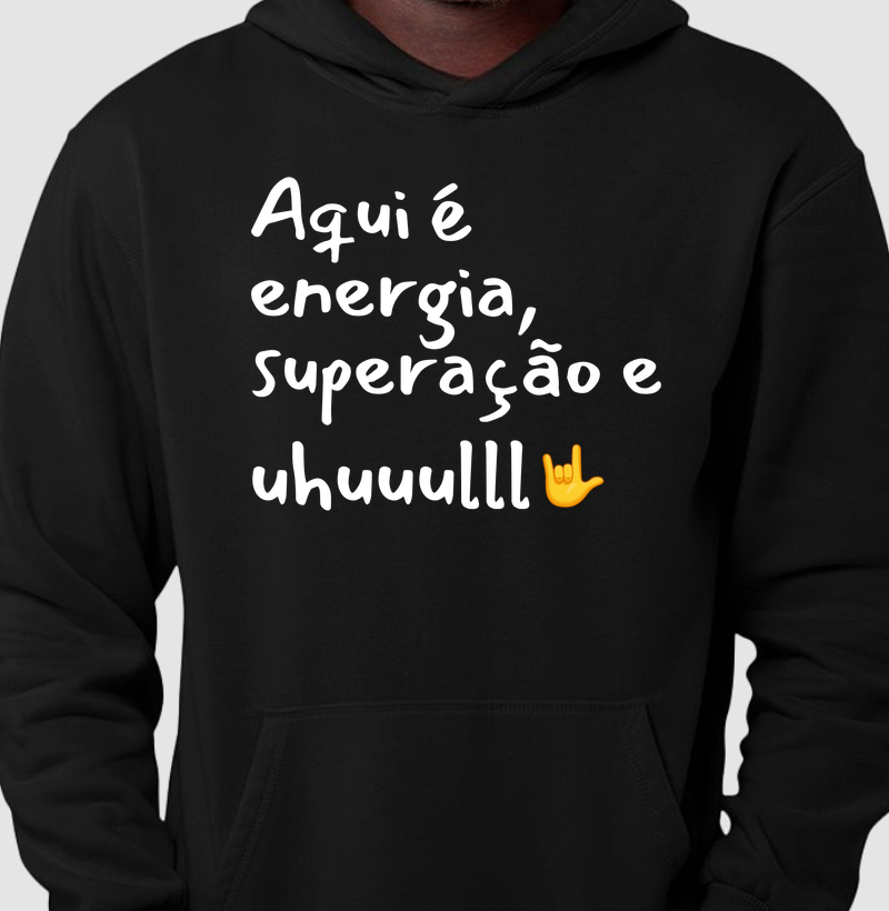 Aqui é energia e superação
