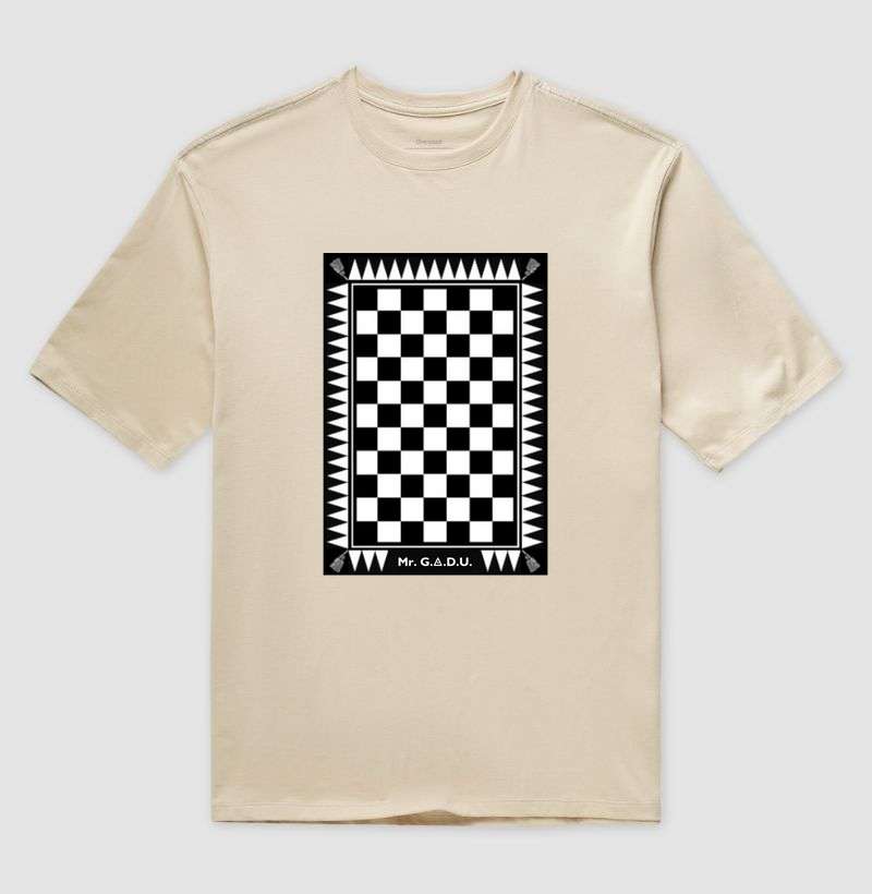 Camiseta Oversized Pavimento Mosaico - Mr. GADU