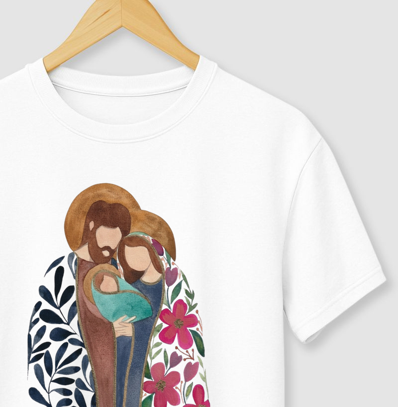 Sagrada família em cores