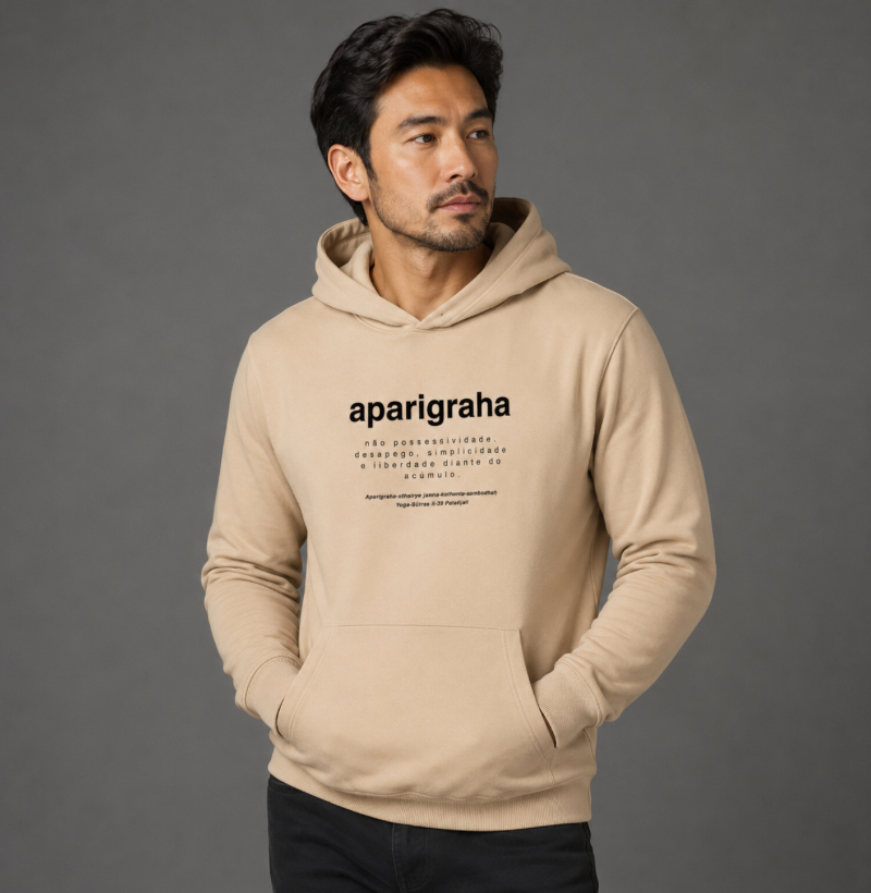 Hoodie Aparigraha – Yoga Sūtras de Patañjali