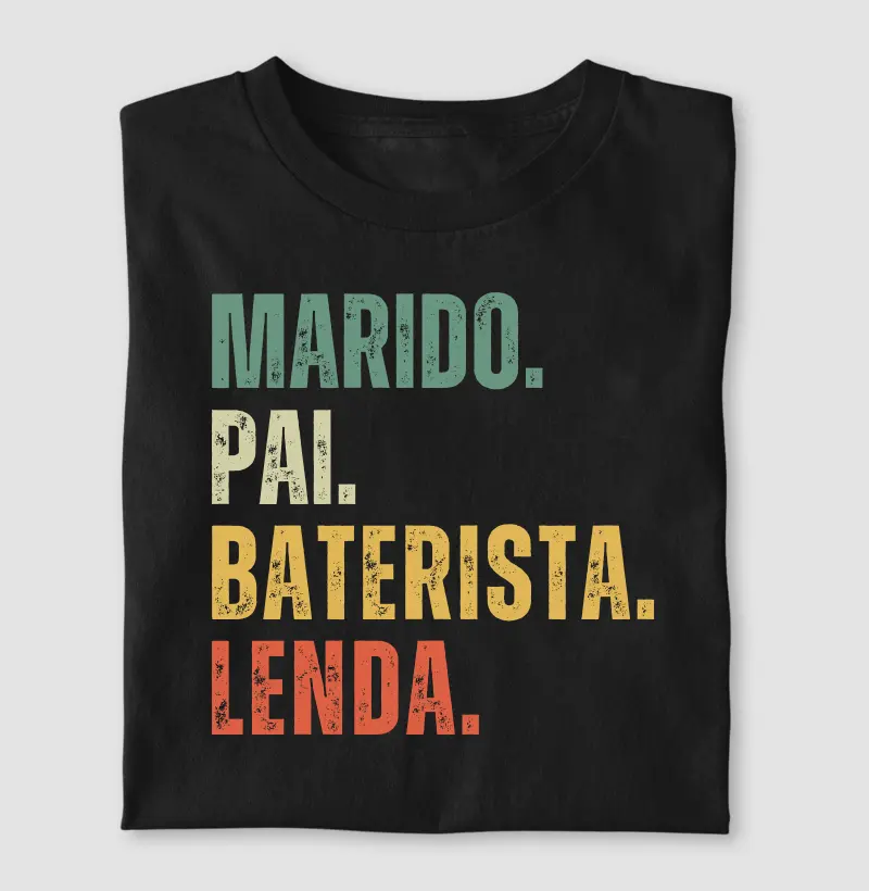 Marido. Pai. Baterista. Lenda.