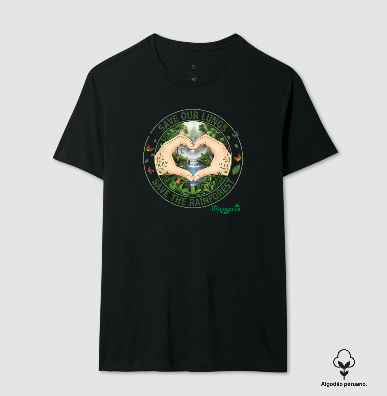 Levo a Amazônia no peito 