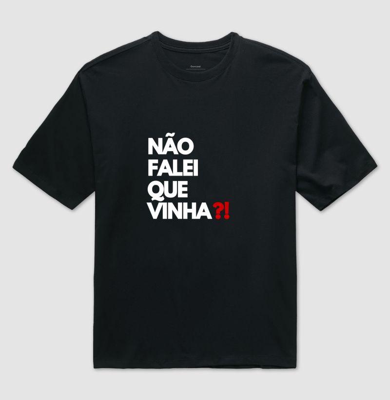 Não falei que vinha?!