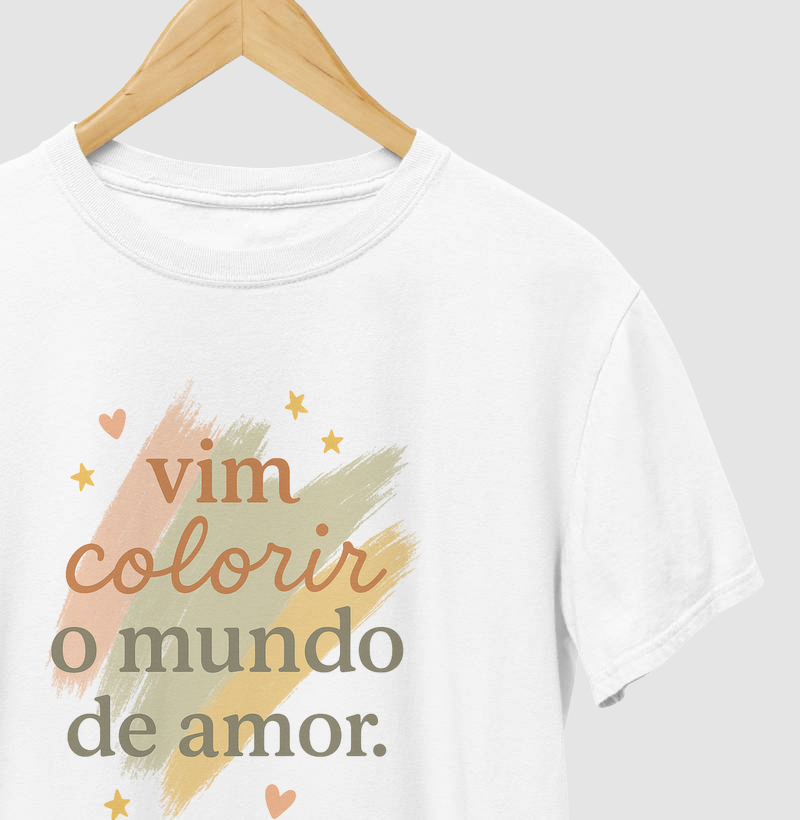 Vim Colorir o Mundo de Amor
