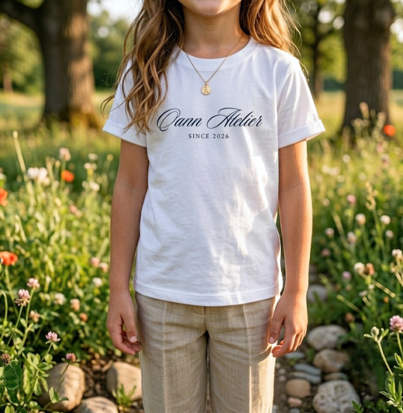 Camiseta Infantil Qann Atelier 