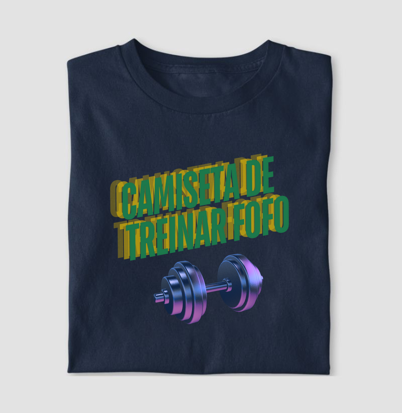 Camiseta de Treinar Fofo Verde