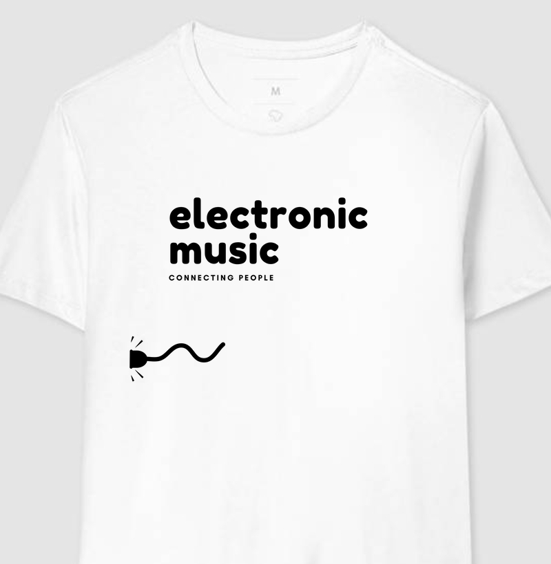 Camiseta electronic music 2