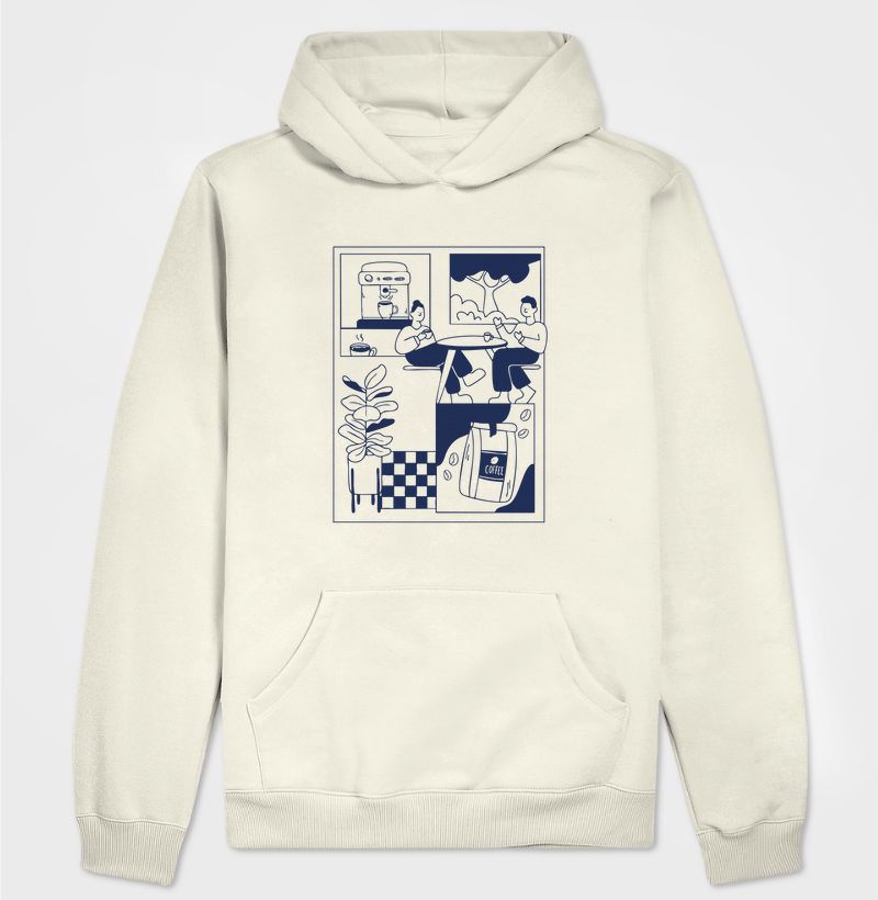 Hoodie Moletom - Coffee lifestyle