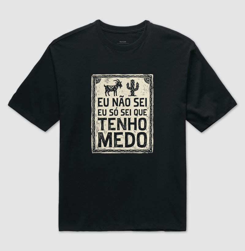 Só sei que tenho medo