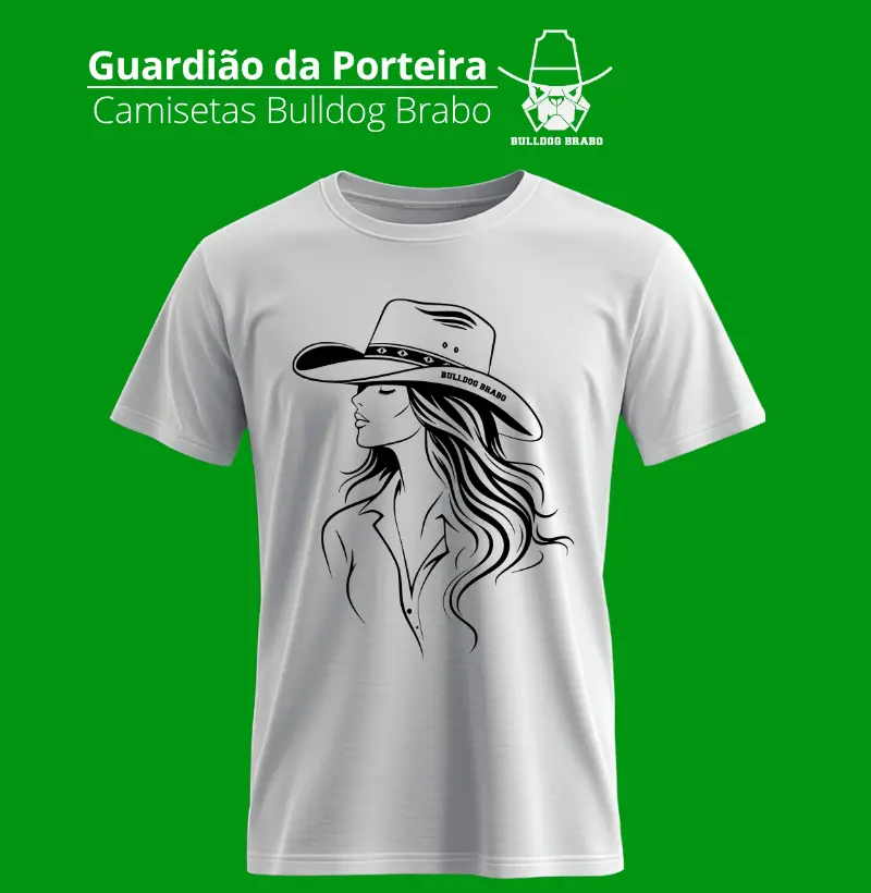 Cowgirl a Sonhar Country Western - Camiseta