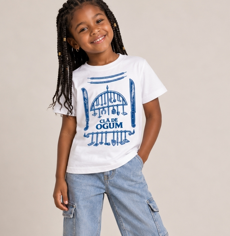 Clã de Ogum - Camiseta Infantil