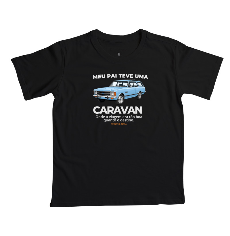 Meu pai teve uma - CARAVAN - azul claro