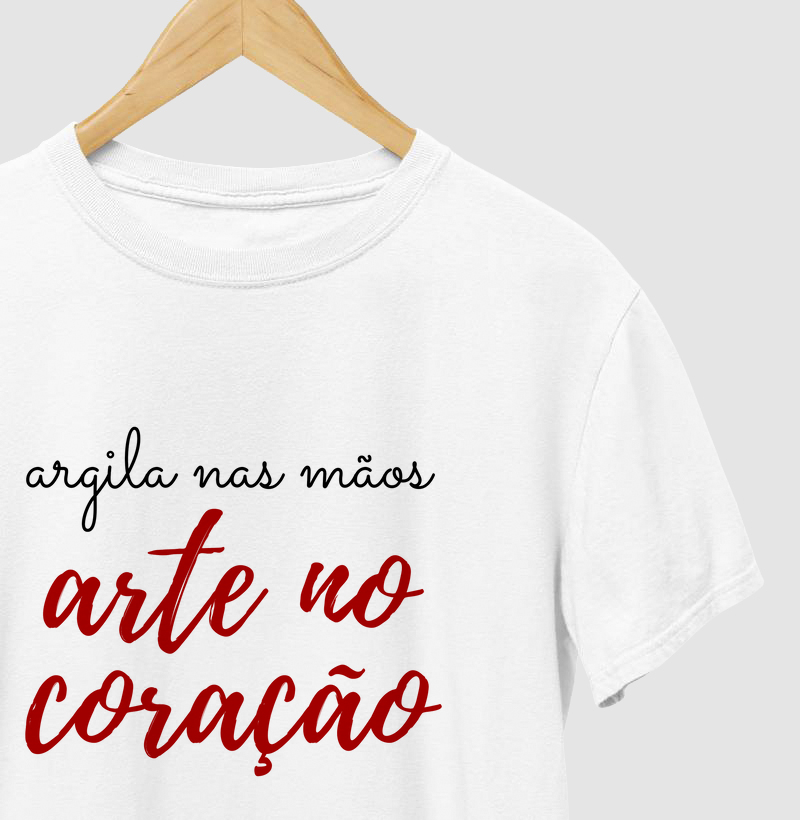 Argila nas Mãos - Vermelho