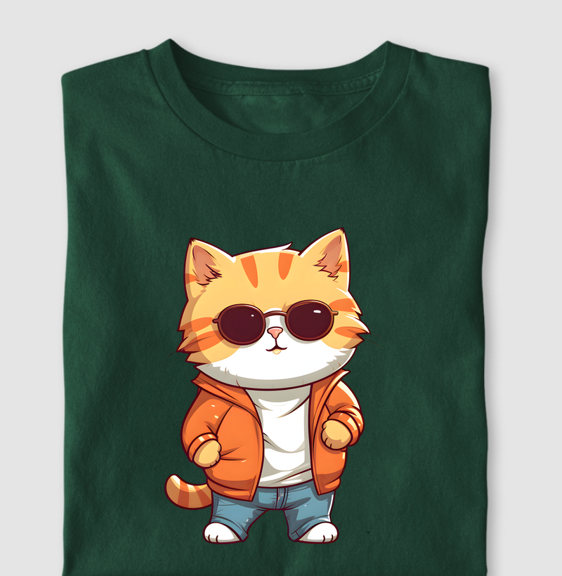 Miau Laranja Estiloso