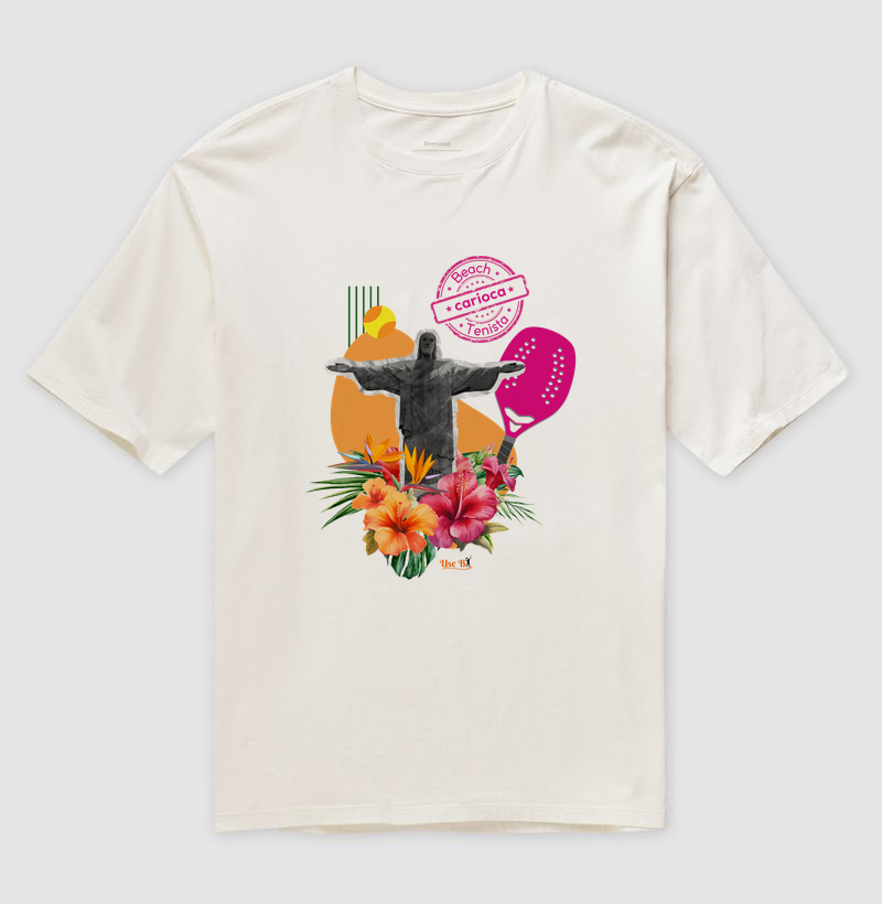 Beach Tenista Carioca - Camiseta Oversized