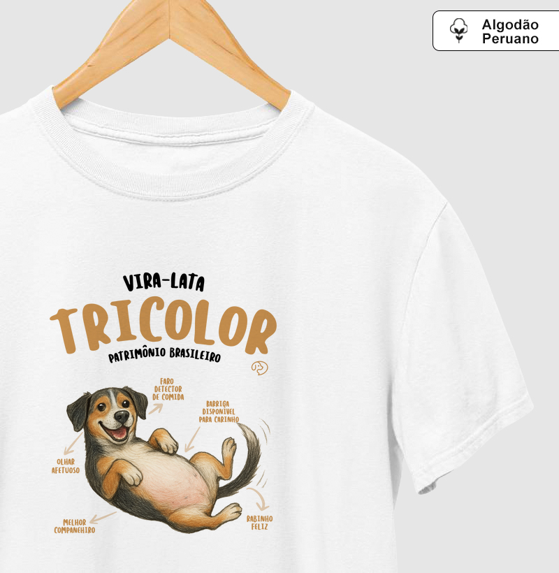 Vira-Lata Tricolor Características