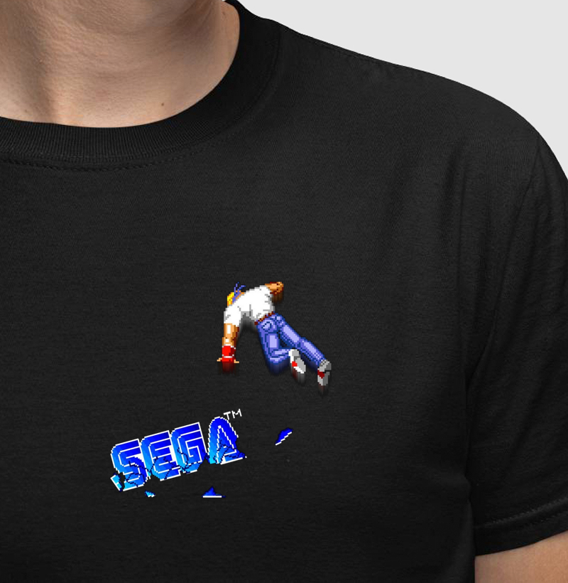 Streets of Rage - Axel Stone - Sega Logo