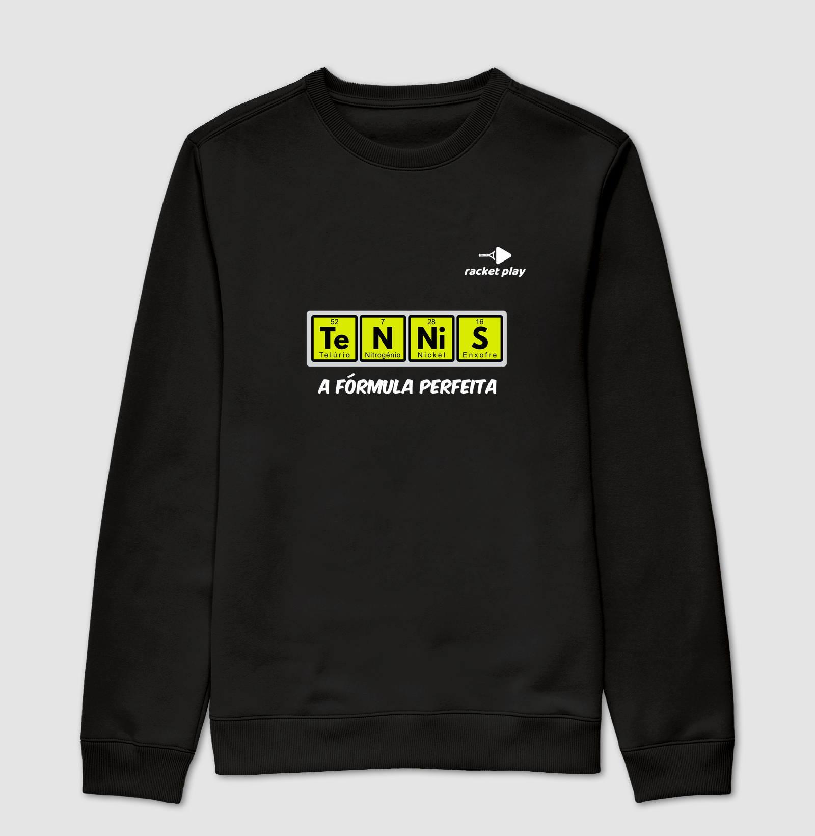 Suéter Moletom Tenista - A fórmula Perfeita
