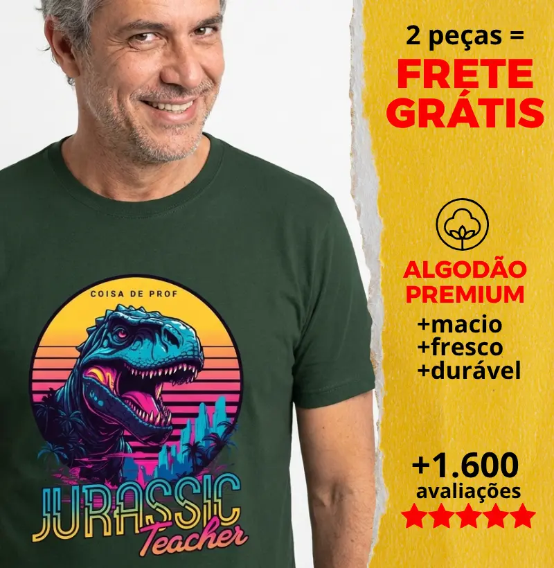 Camiseta Jurassic Teacher