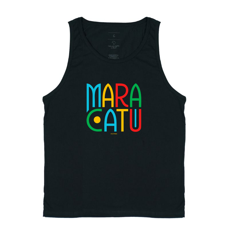 Maracatu grafismo colorido - Regata