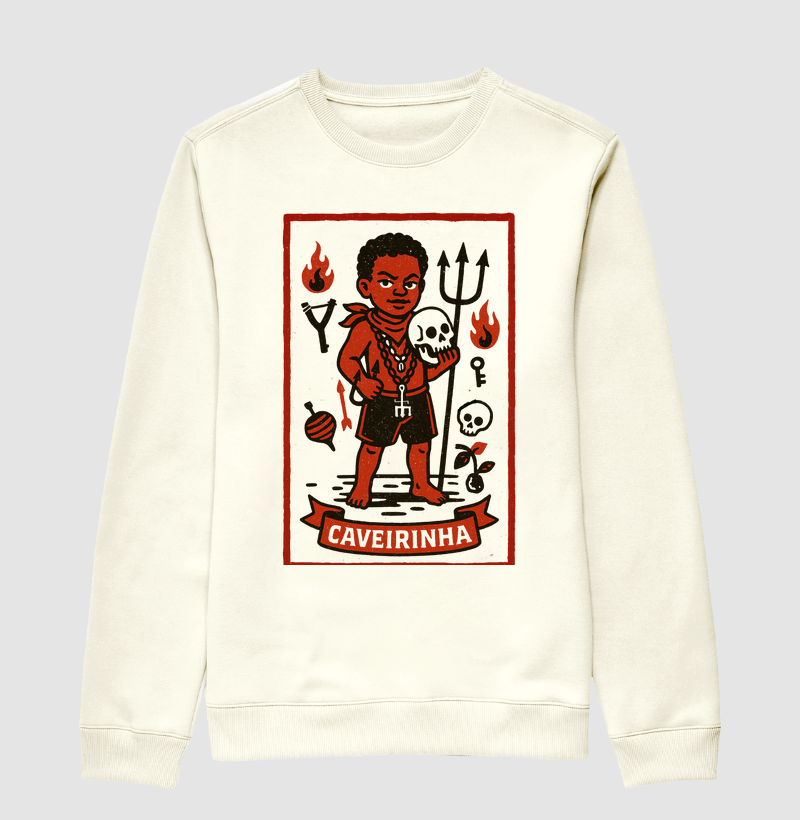 Moletom Sueter Caveirinha