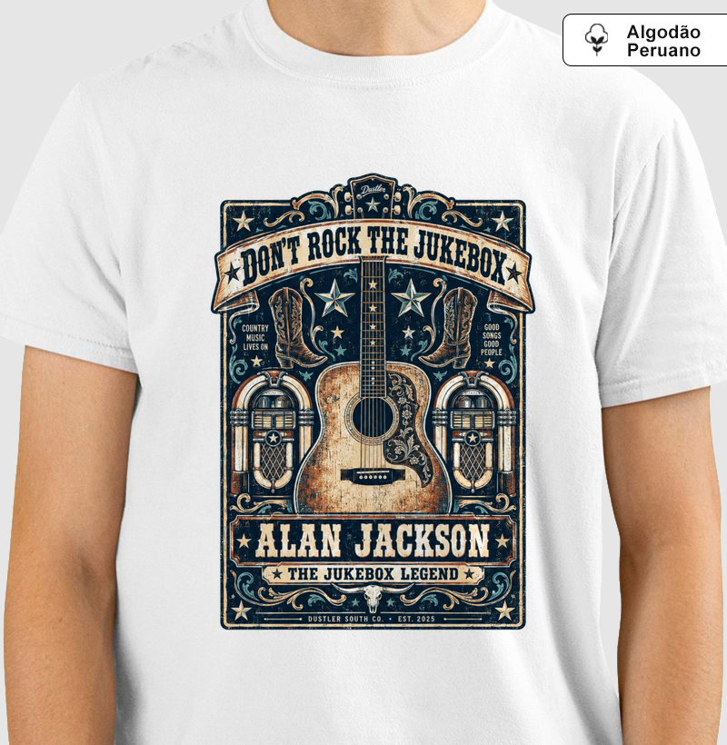 Camiseta Country Don’t Rock the Jukebox