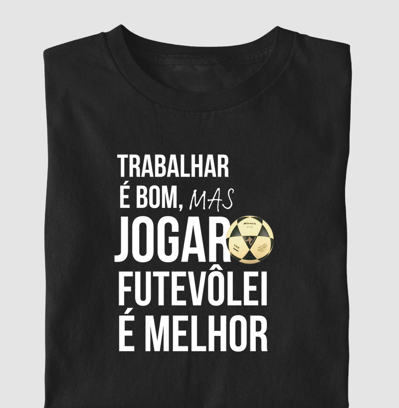 Trabalhar é bom, mas o futevôlei é melhor 2