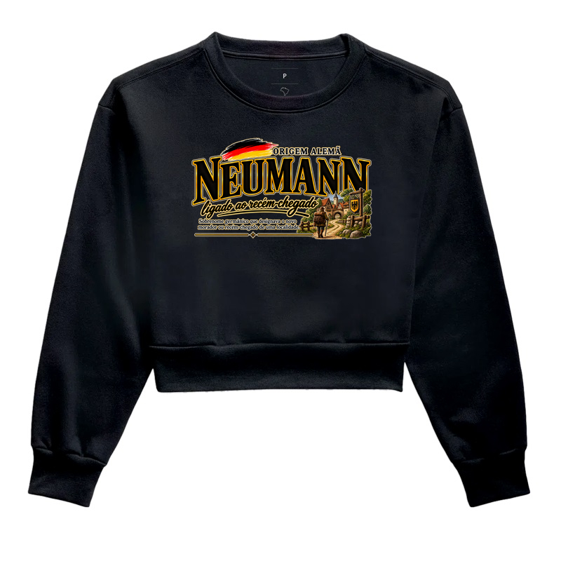 Neumann  - Cropped Moletom