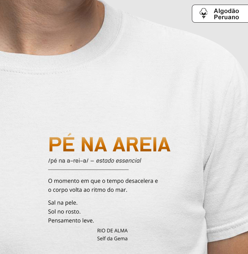 PÉ NA AREIA | Confecção Reserva 🦜