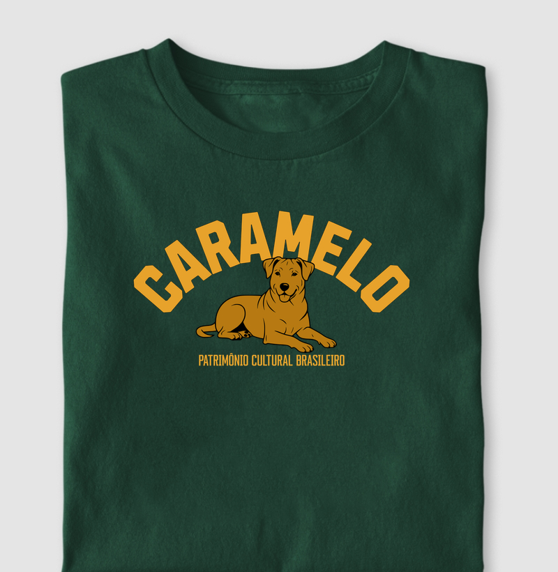 Camiseta Caramelo Patrimônio Cultural Brasileiro