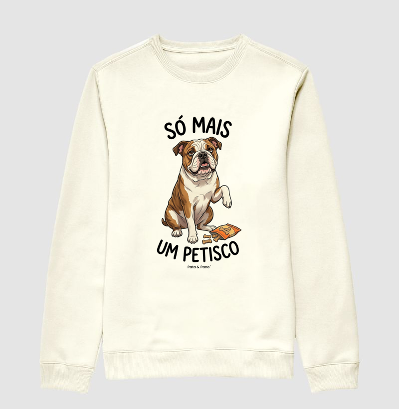 SUÉTER MOLETOM BULLDOGUE INGLÊS PETISCO