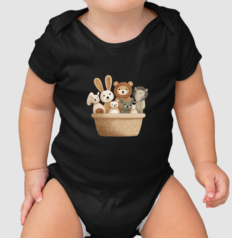 Body Infantil Animais