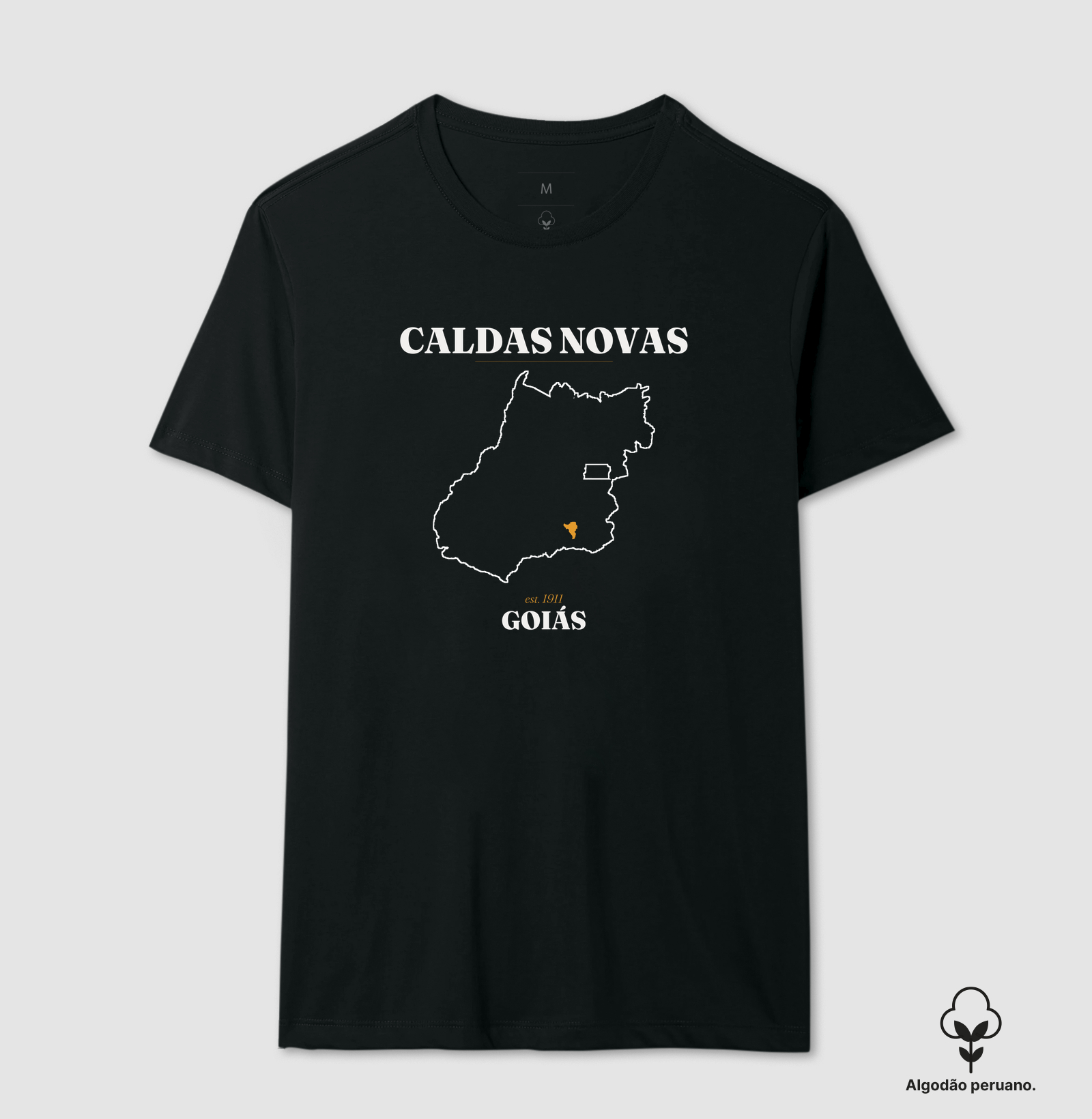 Caldas Novas | Legado GO - Camiseta Algodão Peruano