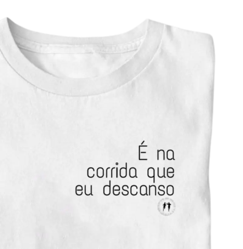 É na corrida que eu descanso