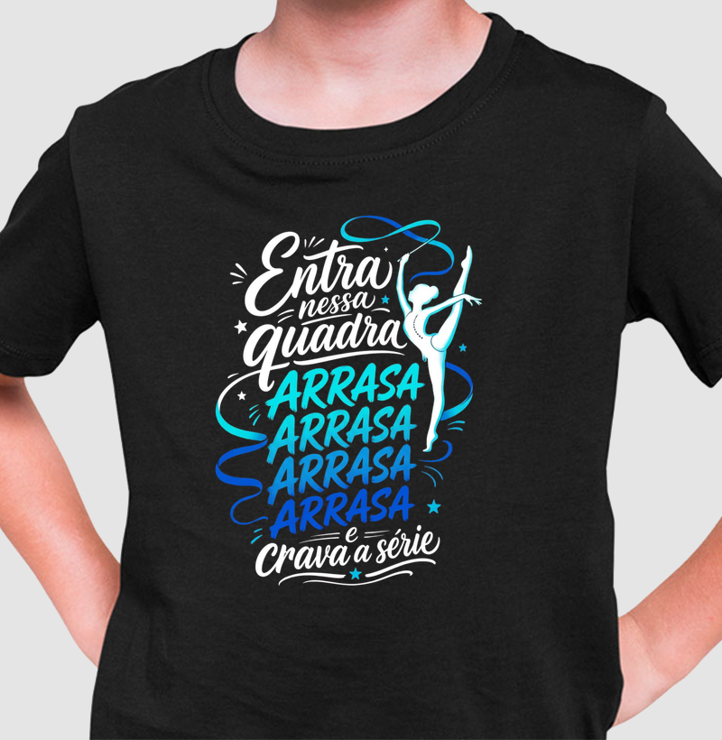 Entra nessa quadra - Camiseta Infantil