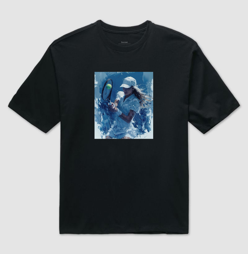 Tênis em Tons de Azul