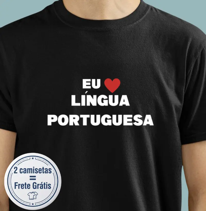Camiseta Premium Português/Literatura