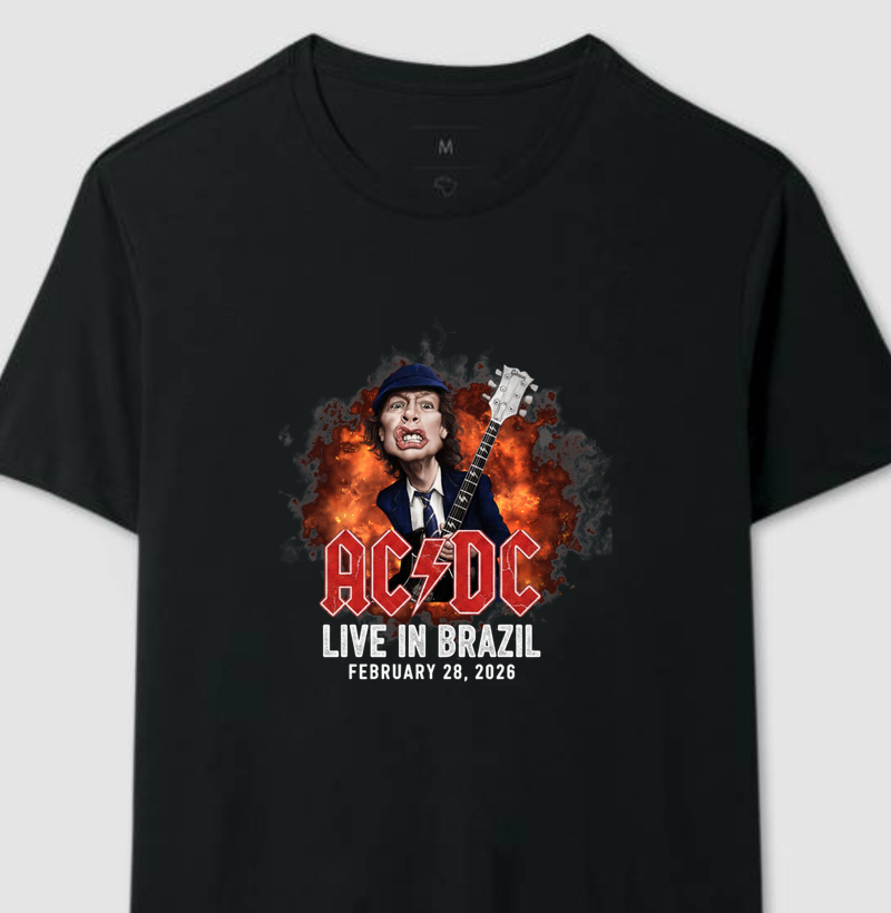 Camiseta ACDC III 28 de Fevereiro