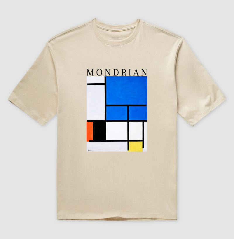 Mondrian - Large Blue Plane (1921)