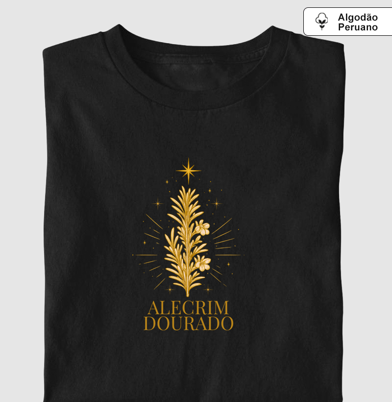 Alecrim Dourado - Camiseta Algodão Peruano