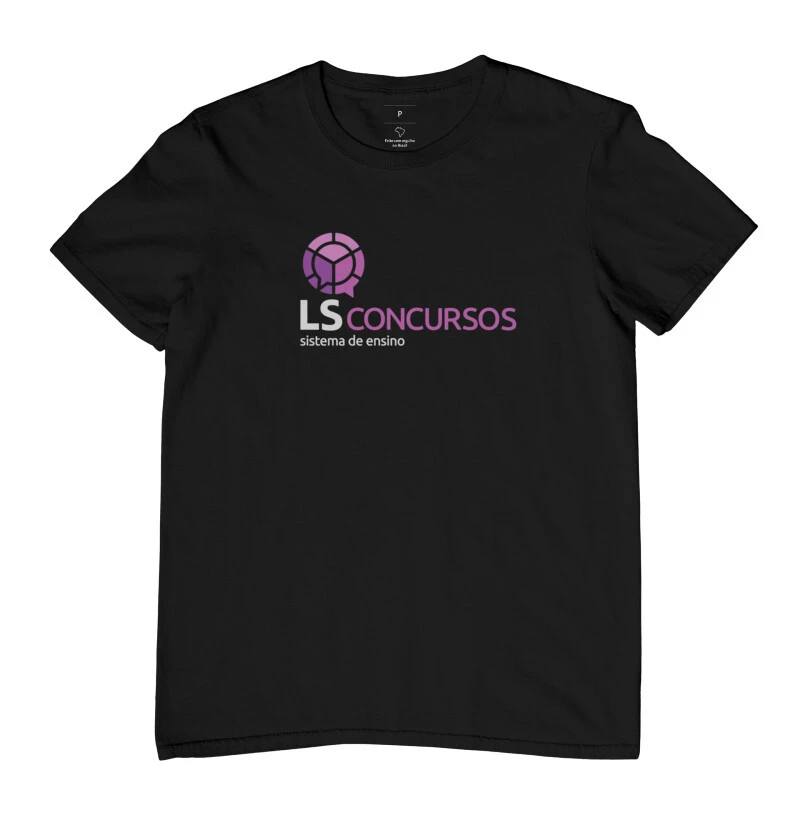 tshirt básica LS Concursos