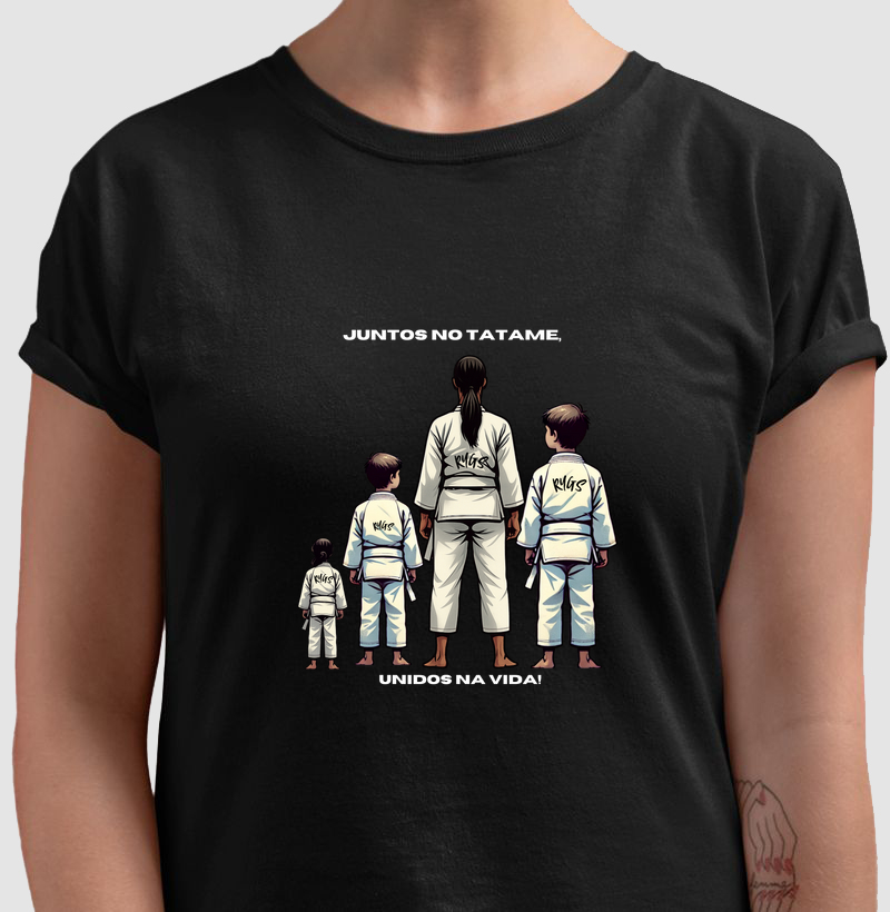 Juntos no Tatame, Unidos na Vida  Mãe,2 Filhos e 1 Filha!