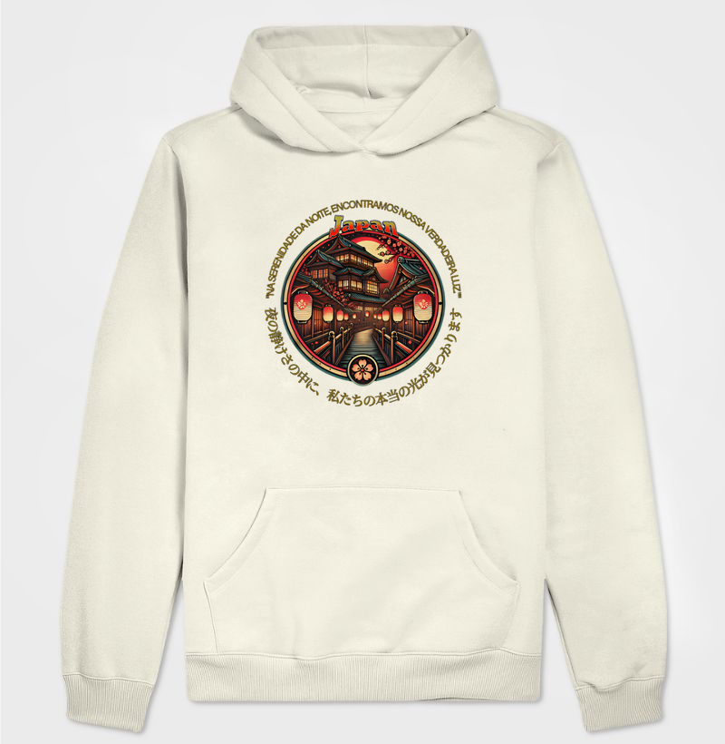 🏮 Rua Tradicional Japonesa – A Elegância da Noite Japonesa 