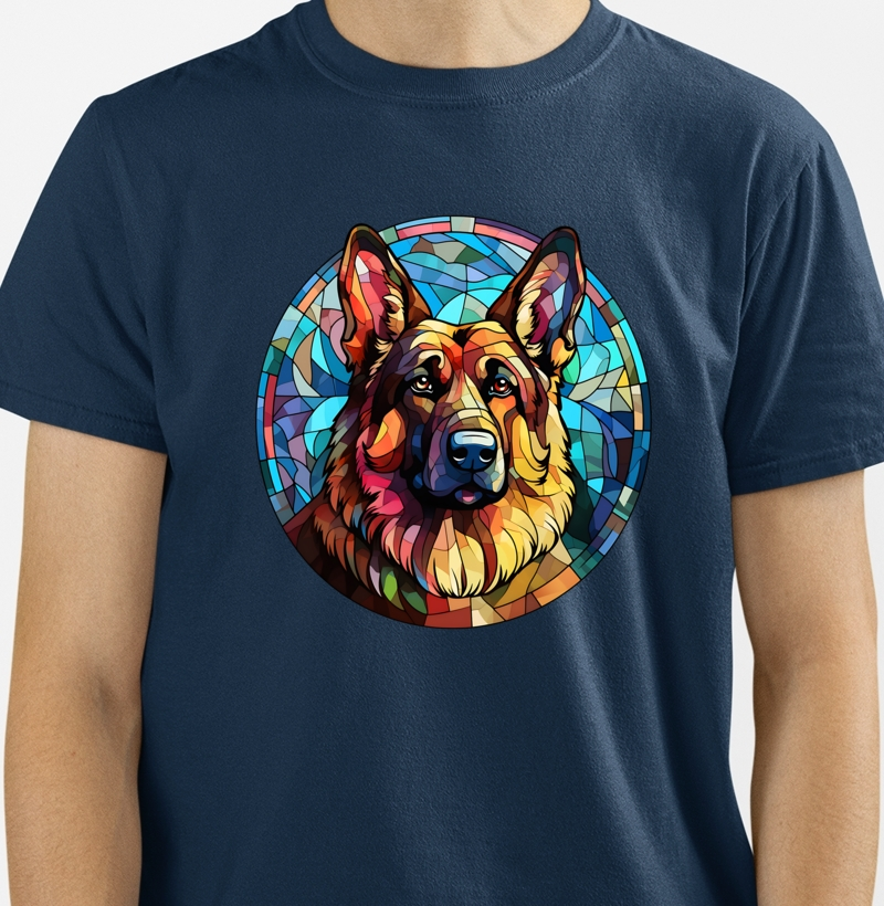Pastor Alemão Vitral