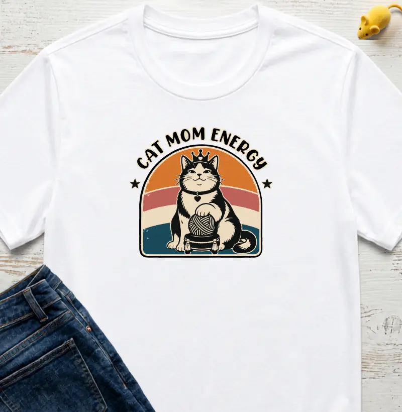 cat mom energy