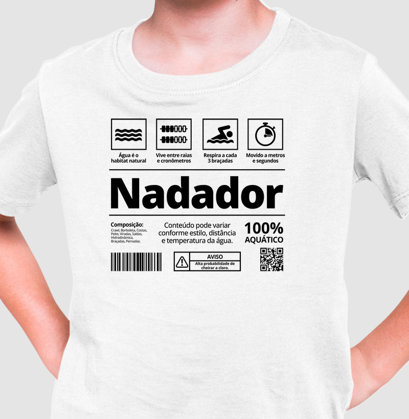 Rótulo Nadador