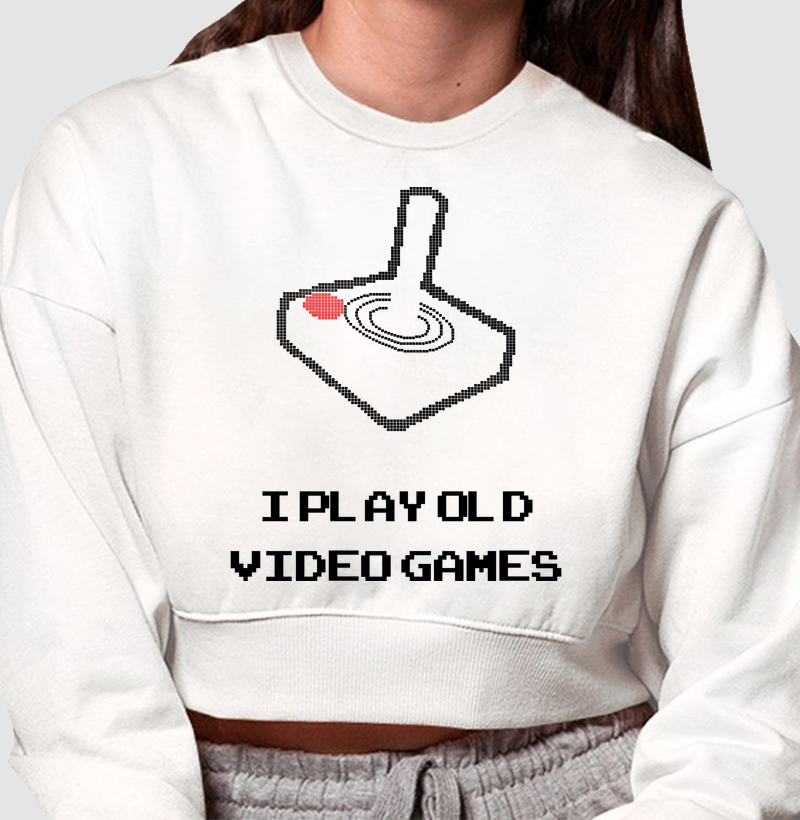 Old Gamer Joystick – Think Tee