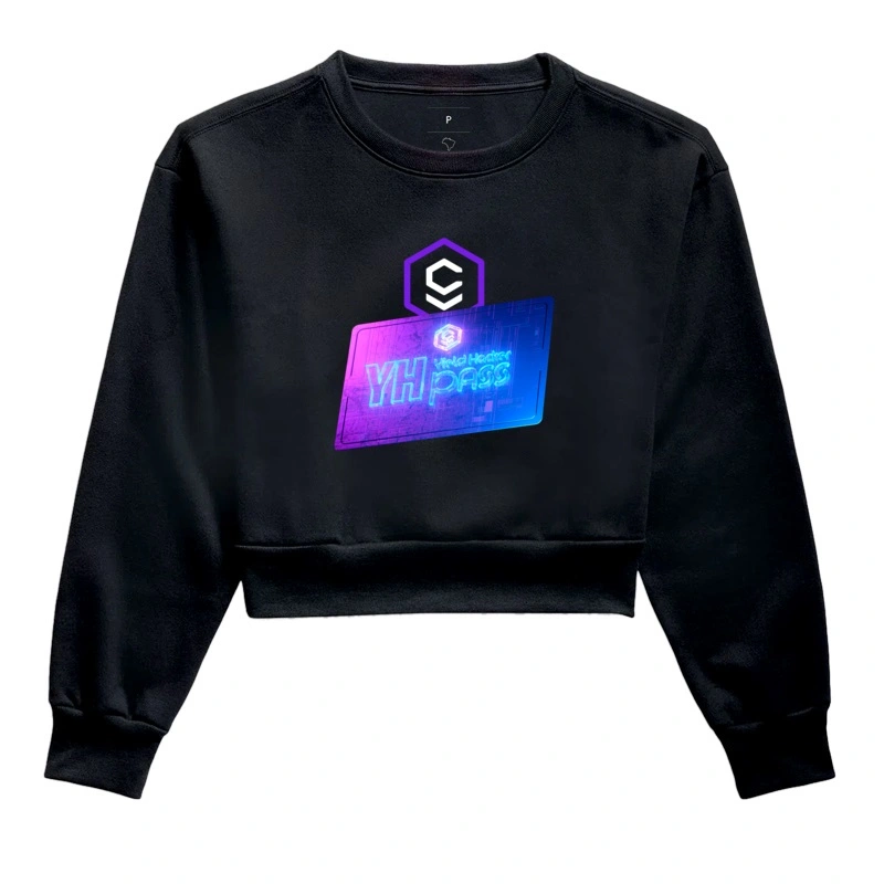 Moletom Cropped Yield Hacker